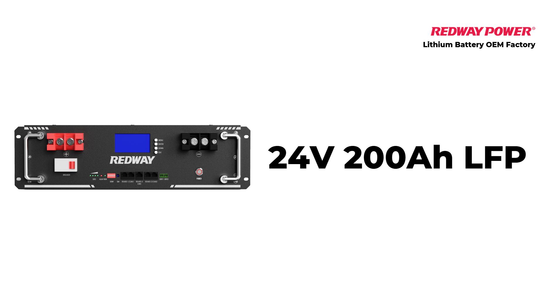 What You Need to Know About 24V 200Ah Lithium-Ion Server Rack Batteries